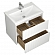 Тумба с умывальником Veneciana Alterno 70 см белая