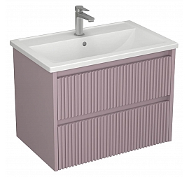 Тумба с умывальником Veneciana Alterno 70 см пудровая