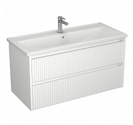 Тумба с умывальником Veneciana Alterno 100 см белая