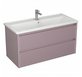 Тумба с умывальником Veneciana Alterno 100 см пудровая