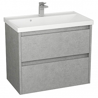 Тумба с умывальником Veneciana Muskat 70 см светлый камень