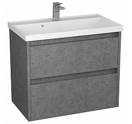 Тумба с умывальником Veneciana Muskat 70 см темный камень