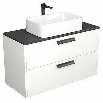 Тумба с умывальником Veneciana Orta 100 см белая