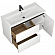 Тумба с умывальником Veneciana Parino 100 см белая