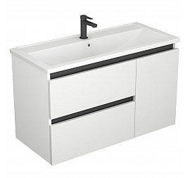 Тумба с умывальником Veneciana Parino 100 см белая