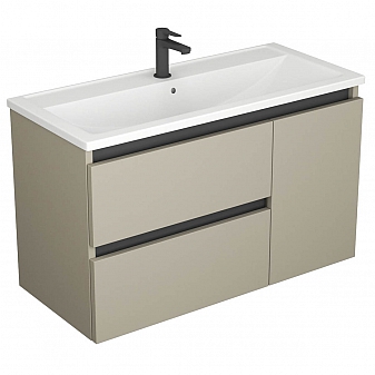 Тумба с умывальником Veneciana Parino 100 см бежевая