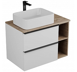 Тумба с умывальником Veneciana Sangro 80 см белая