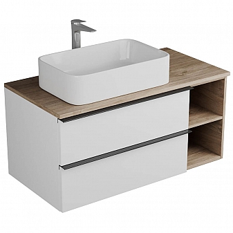 Тумба с умывальником Veneciana Sangro 100 см белая