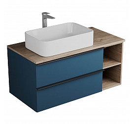 Тумба с умывальником Veneciana Sangro 100 см индиго