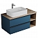Тумба с умывальником Veneciana Sangro 100 см индиго