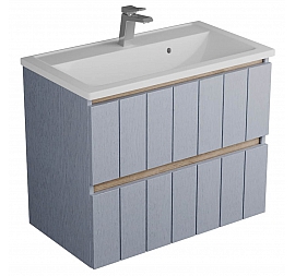 Тумба с умывальником Veneciana Tellaro 80 см азур