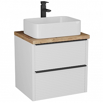 Тумба с умывальником Veneciana Torno 65 см белая