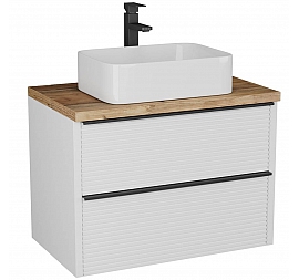 Тумба с умывальником Veneciana Torno 85 см белая