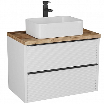 Тумба с умывальником Veneciana Torno 85 см белая