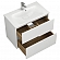 Тумба с умывальником Veneciana Veneto 80 см белая