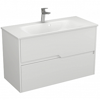 Тумба с умывальником Veneciana Veneto 100 см белая