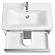 Тумба с умывальником Акватон Хоуп 80 1A2873K0HP2B0 80 см