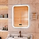 Зеркало Continent Glamour Led ЗЛП451 70 см