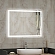 Зеркало Continent Mercury Led ЗЛП571 80 см