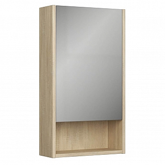Шкаф зеркальный Uncoria Алегра 45 см дуб сонома