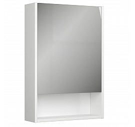 Шкаф зеркальный Uncoria Алегра 50 см белый