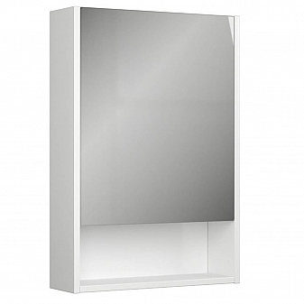 Шкаф зеркальный Uncoria Алегра 50 см белый