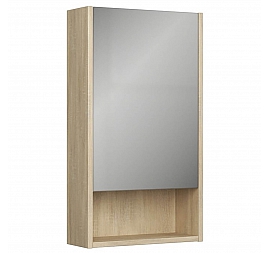 Шкаф зеркальный Uncoria Алегра 50 см дуб сонома