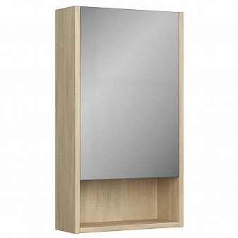 Шкаф зеркальный Uncoria Алегра 50 см дуб сонома