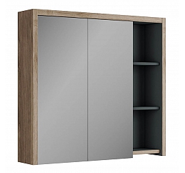 Шкаф зеркальный Veneciana Olona 80 см пихта