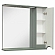 Шкаф зеркальный Runo Афина 80 см цемент