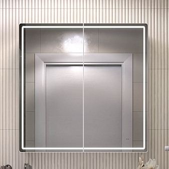 Шкаф зеркальный Vigo Geometry Classic 800 80 см