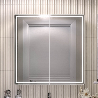 Шкаф зеркальный Vigo Geometry Comfort 800 80 см