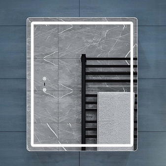 Шкаф зеркальный Vigo Geometry Step 500 50 см