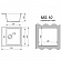 Мойка кухонная Maxstone MS-10 MS010Q009 47 см