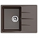 Мойка кухонная Ewigstein Gerd 45F 65 см шоколад
