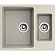 Мойка кухонная Ewigstein Gerd 60K 60 см топаз
