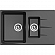Мойка кухонная Ewigstein Gerd 60KF 78 см антрацит