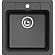 Мойка кухонная Ewigstein Elegant 50 48 см антрацит
