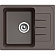 Мойка кухонная Ewigstein Elegant 45F 58 см шоколад