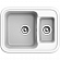 Мойка кухонная Ewigstein Antik 60K 66 см иней