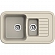 Мойка кухонная Ewigstein Antik 60KF 86 см темно-бежевый