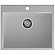 Мойка кухонная GranFest Urban 658 58 см серая