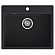 Мойка кухонная GranFest Urban 658 58 см черная