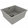Мойка кухонная Lemark Sinara 440-U 9910069 44 см грей
