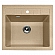 Мойка кухонная GranFest GF-Q561 56 см бежевая