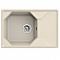 Мойка кухонная GranFest GF-U-740L 74 см бежевая