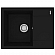 Мойка кухонная Lemark Imandra 640 9910019 64 см антрацит