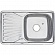 Мойка кухонная Melana MLN-7848 78 см 0.8 мм врезная
