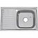 Мойка кухонная Melana MLN-8050 R 80 см 0.8 мм накладная