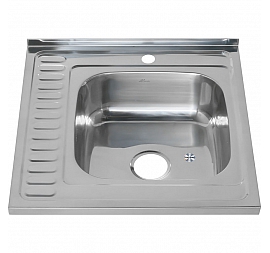 Мойка кухонная Melana MLN-6060 R 60 см 0.6 мм накладная